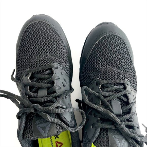 Reebok Men's Athletic Work Shoe Sz 6M Sublite Cushion Composite Toe Black RB4039 - Picture 10 of 16